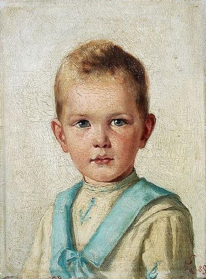 unknow artist Portrait des jungen William Charles Knoop Spain oil painting art